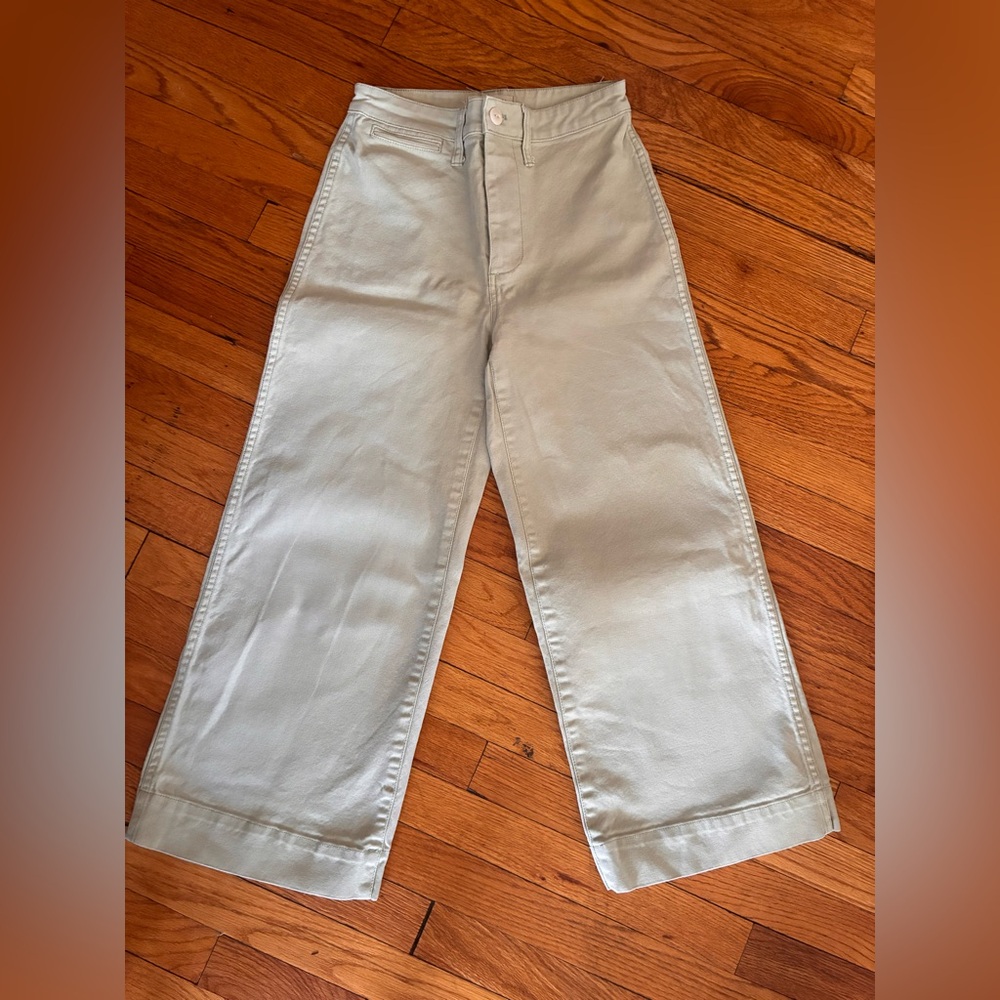 Madewell Emmett Wide-Leg Crop Pants